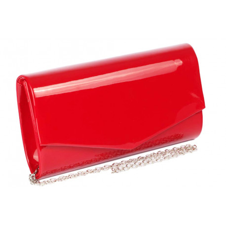 Pochette Femme Rouge Vernis Mariage Soiree Ceremonie Magnifa Pochette cérémonie Nyls Création