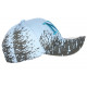 Casquette NY Bleu Clair Tags Gris City Fashion Baseball Noryk CASQUETTES Hip Hop Honour