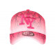 Casquette Enfant Rose design Original Eklyr NY Baseball de 7 à 12 ans Casquette Enfant Hip Hop Honour