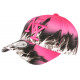 Casquette NY Rose et Noire Flammes Style Streetwear Baseball Fire ANCIENNES COLLECTIONS divers