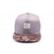 Snapback JBB Couture Marron argent visière imprimée ANCIENNES COLLECTIONS divers