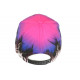 Casquette NY Violette et Rose Flammes Mode Streetwear Baseball Fire ANCIENNES COLLECTIONS divers