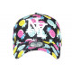 Casquette NY Noire et Rose Print Ananas Original Baseball Fruitus CASQUETTES Hip Hop Honour