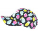 Casquette Enfant Noire et Rose Print Ananas Original Fruitus NY de 7 a 12 ans ANCIENNES COLLECTIONS divers