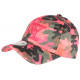 Casquette NY Camouflage Corail et Noire Fashion Army Baseball Kaska CASQUETTES Hip Hop Honour