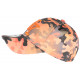 Casquette NY Camouflage Orange et Grise Print Militaire Baseball Kaska CASQUETTES Hip Hop Honour