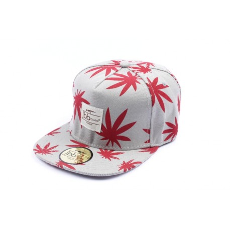 Casquette Snapback JBB Couture Grise impréssion rouge ANCIENNES COLLECTIONS divers