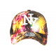 Casquette NY Jaune et Noire Cosmos Graphisme Streetwear Baseball Galaxy ANCIENNES COLLECTIONS divers