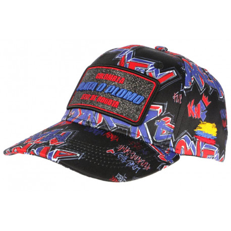 Casquette Plata o Plomo Bleue Rouge Strass Streetwear Colombia Baseball CASQUETTES SKR