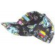 Casquette El Patron Bleue et Rose Print Streetwear Colombia Baseball CASQUETTES SKR