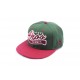 Snapback Landtaylor Verte et bordeaux ANCIENNES COLLECTIONS divers