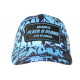 Casquette Plata o Plomo Bleue et Noire Strass Streetwear Colombia Baseball CASQUETTES SKR