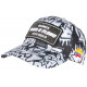 Casquette Plata o Plomo Grise et Noire Strass Streetwear Colombia Baseball CASQUETTES SKR