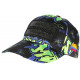 Casquette Plata o Plomo Verte et Noire Strass Streetwear Colombia Baseball CASQUETTES SKR