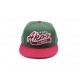 Snapback Landtaylor Verte et bordeaux ANCIENNES COLLECTIONS divers