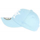 Casquette Enfant Bleu Clair et Blanche NY Baseball Wazzy de 7 a 11 ans Casquette Enfant Hip Hop Honour