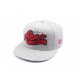 Snapback Landtaylor Grise et déco rouge ANCIENNES COLLECTIONS divers