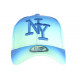 Casquette Enfant Turquoise et Bleue Originale Baseball Tendance Renbo de 7 a 11 ans Casquette Enfant Hip Hop Honour