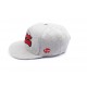 Snapback Landtaylor Grise et déco rouge ANCIENNES COLLECTIONS divers