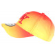 Casquette Enfant Orange et Jaune Originale Baseball Tendance Renbo de 7 a 11 ans Casquette Enfant Hip Hop Honour