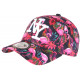 Casquette Flamants Roses Originale Print NY Baseball Flamingo CASQUETTES Hip Hop Honour