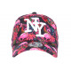 Casquette Flamants Roses Originale Print NY Baseball Flamingo CASQUETTES Hip Hop Honour