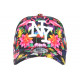 Casquette Flamants Roses Look Tropical NY Baseball Flamingo CASQUETTES Hip Hop Honour