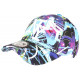 Casquette Enfant Violette Bleue City Fashion NY Baseball tower de 7 à 11 ans Casquette Enfant Hip Hop Honour