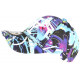 Casquette Enfant Violette Bleue City Fashion NY Baseball tower de 7 à 11 ans Casquette Enfant Hip Hop Honour