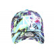 Casquette NY Violette et Bleue Style City Fashion Baseball Tower CASQUETTES Hip Hop Honour