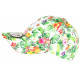 Casquette NY Verte et Jaune Fleurs Exotiques Originale Baseball Phuket CASQUETTES Hip Hop Honour