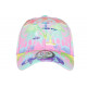 Casquette NY Rose Fluo et Verte Look Streetwear Fashion Baseball Smoky ANCIENNES COLLECTIONS divers