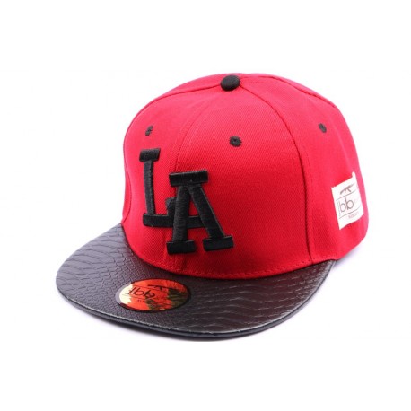 Snapback JBB Couture Rouge avec logo LA ANCIENNES COLLECTIONS divers