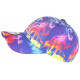 Casquette Enfant Violette et Rouge Streetwear Smoky NY Baseball de 7 a 11 ans Casquette Enfant Hip Hop Honour