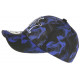 Casquette NY Bleu Marine et Noire Fashion Streetwear Baseball Smoky CASQUETTES Hip Hop Honour