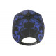 Casquette NY Bleu Marine et Noire Fashion Streetwear Baseball Smoky CASQUETTES Hip Hop Honour