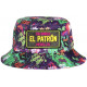 Chapeau Bob El Patron Violet et Jaune Strass Streetwear Colombia Medellin BOB SKR