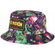 Chapeau Bob El Patron Violet et Jaune Strass Streetwear Colombia Medellin BOB SKR