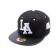 Snapback JBB Couture Noir avec logo LA blanc ANCIENNES COLLECTIONS divers