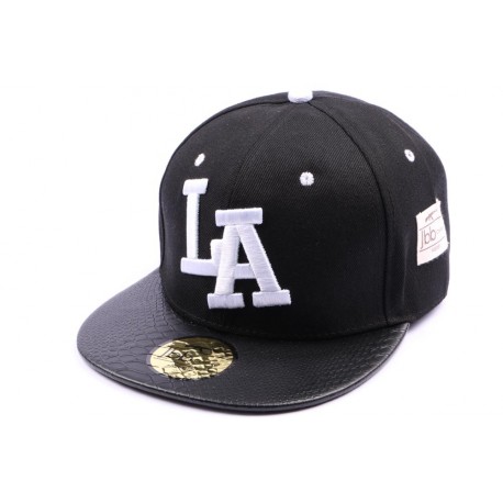 Snapback JBB Couture Noir avec logo LA blanc ANCIENNES COLLECTIONS divers