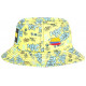 Chapeau Bob Plata o Plomo Jaune et Bleu Strass Tendance Friend Colombia Baseball BOB SKR