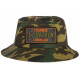 Chapeau Bob El Patron Camouflage Vert Strass Streetwear Colombia BOB SKR