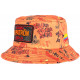 Chapeau Bob El Patron Orange et Noir Strass Streetwear Colombia Medellin BOB SKR