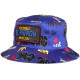 Chapeau Bob El Patron Bleu Rouge Medellin Rey Streetwear Colombia BOB SKR