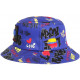 Chapeau Bob El Patron Bleu Rouge Medellin Rey Streetwear Colombia BOB SKR