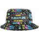 Chapeau Bob Plata o Plomo Bleu Rose Noir Strass Streetwear Colombia BOB SKR