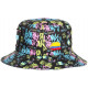 Chapeau Bob Plata o Plomo Bleu Rose Noir Strass Streetwear Colombia BOB SKR