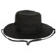 Chapeau Bob La Piraterie Music Noir Logo Noir Tête de Mort BOB Piraterie Music