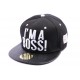 Snapback JBB Couture Noir I'am a Boss ANCIENNES COLLECTIONS divers