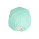 Casquette Miami Verte et Rose Vintage en Coton Custom Baseball CASQUETTES Nyls Création